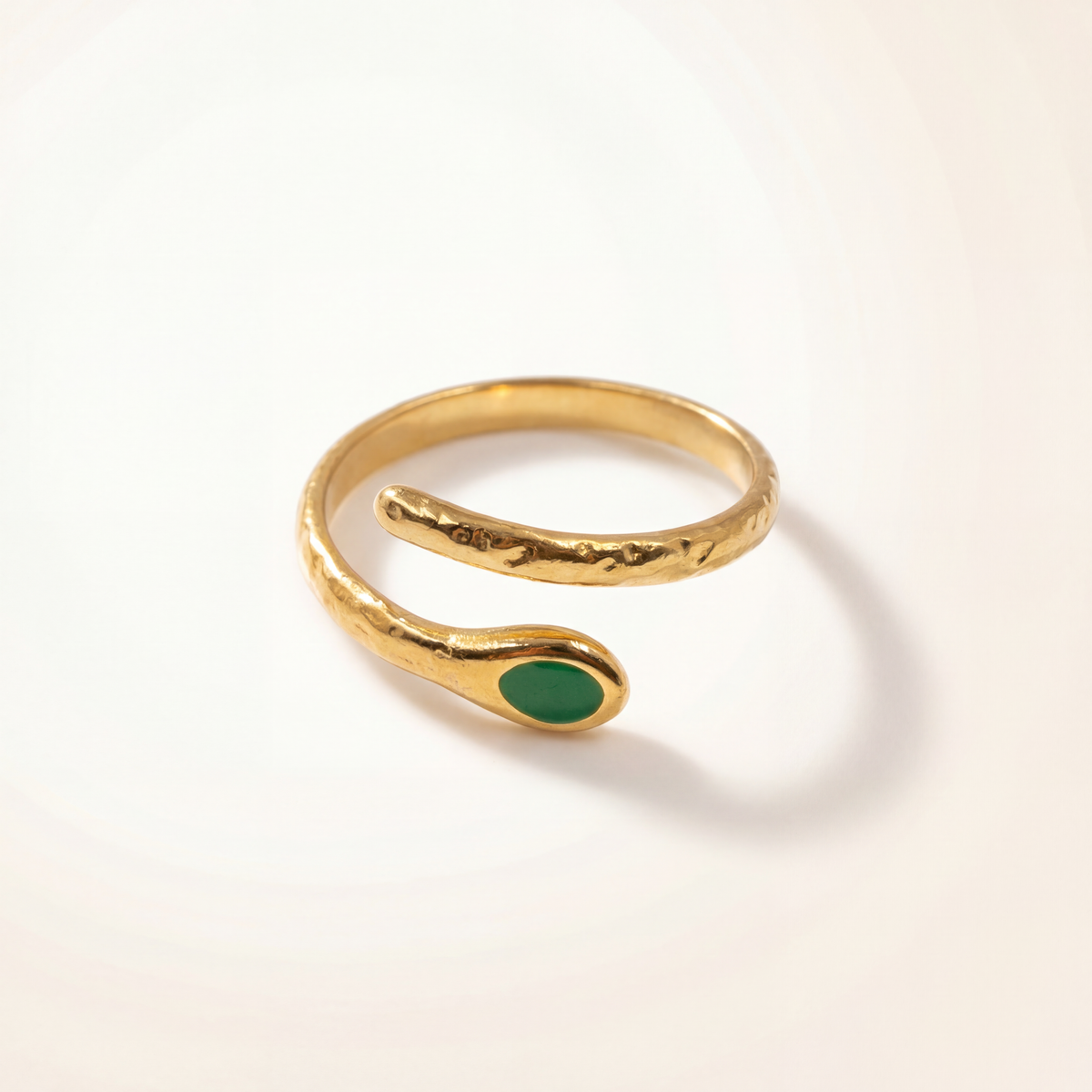 Stilisierte Schlange Ring