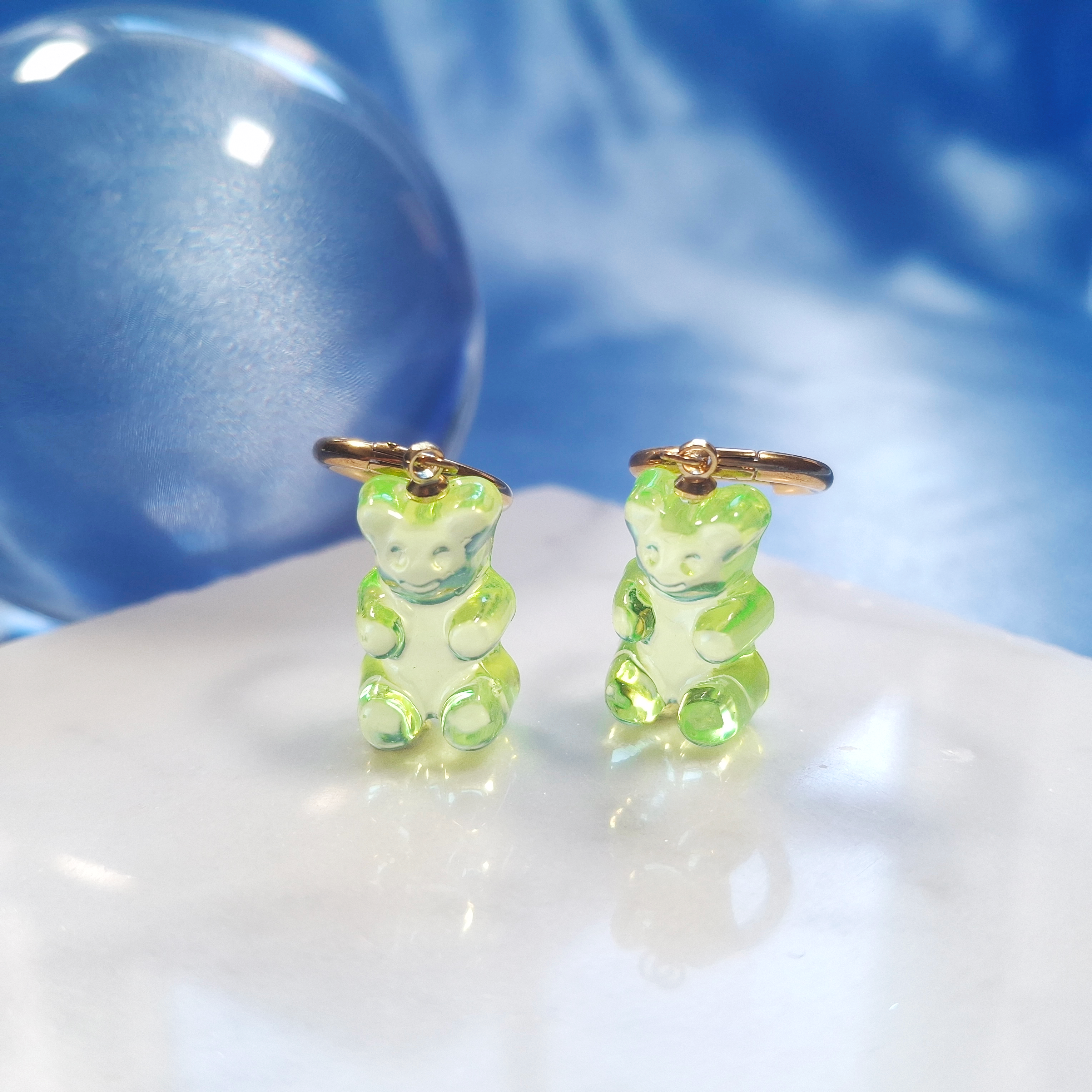 Gummibärchen Huggie Ohrringe