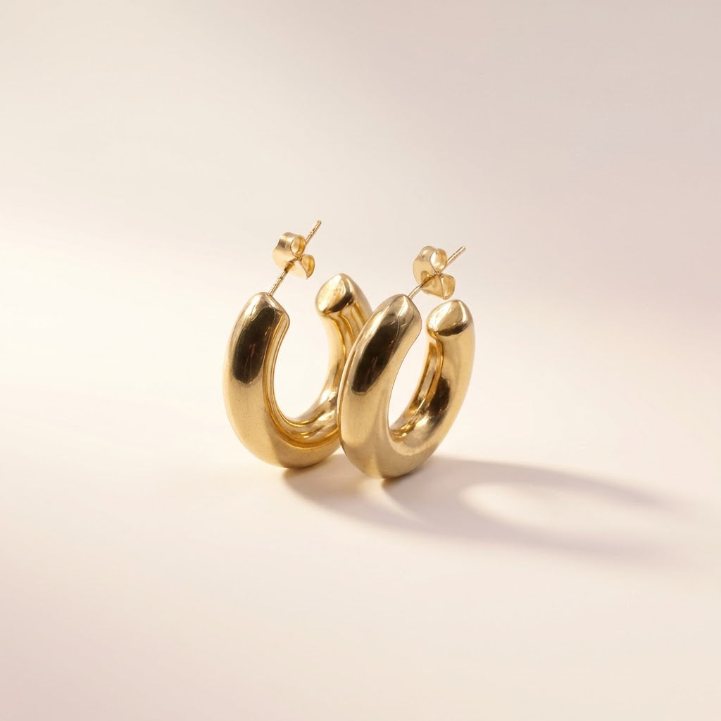 Bold Hoops Ohrringe
