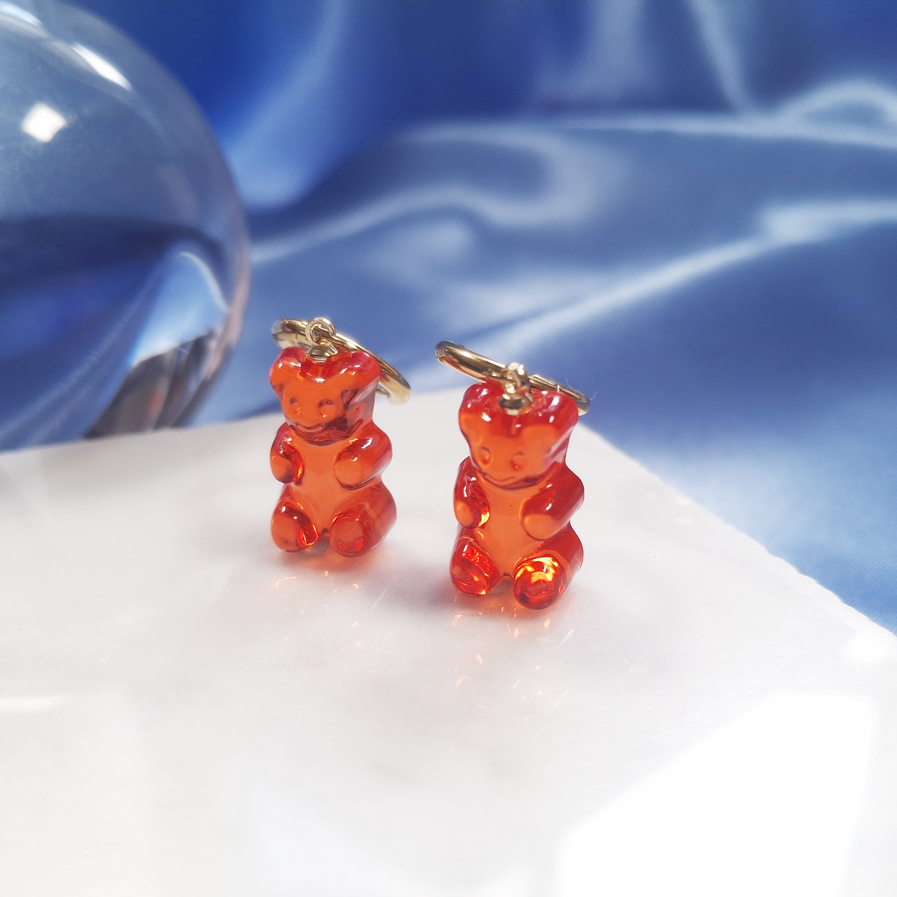 Gummibärchen Huggie Ohrringe