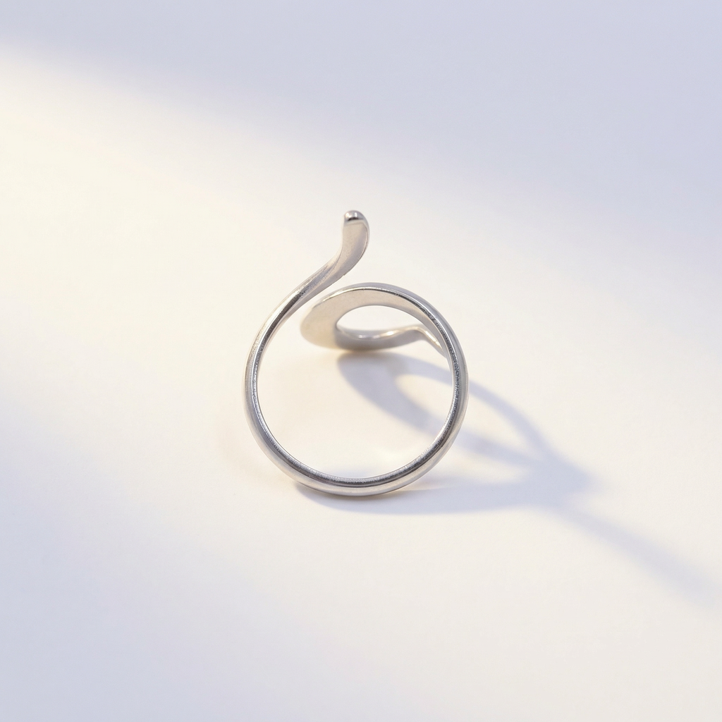 Geschwungener High Tide Ring