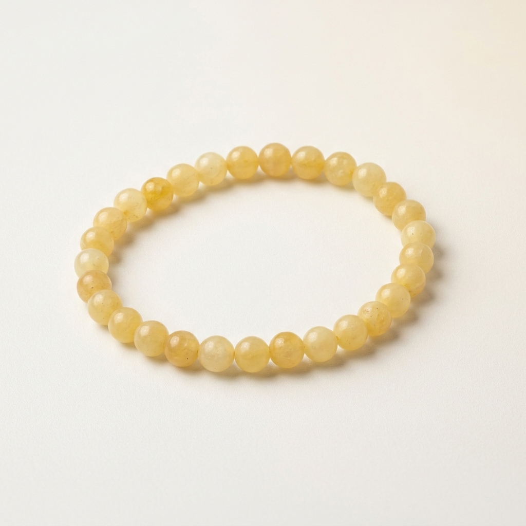 Gelbe Jade Armband