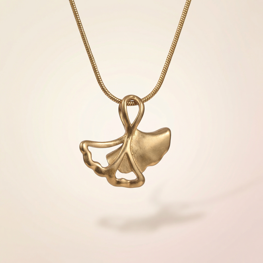 Ginkoblatt Kette