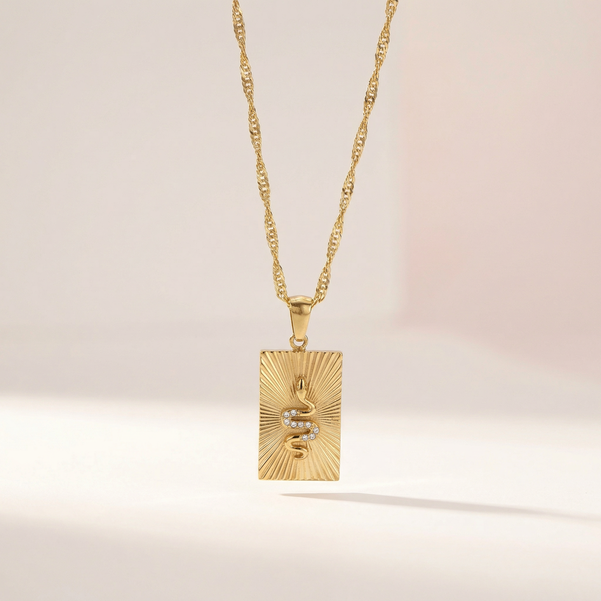 Schlangenkarte Kette
