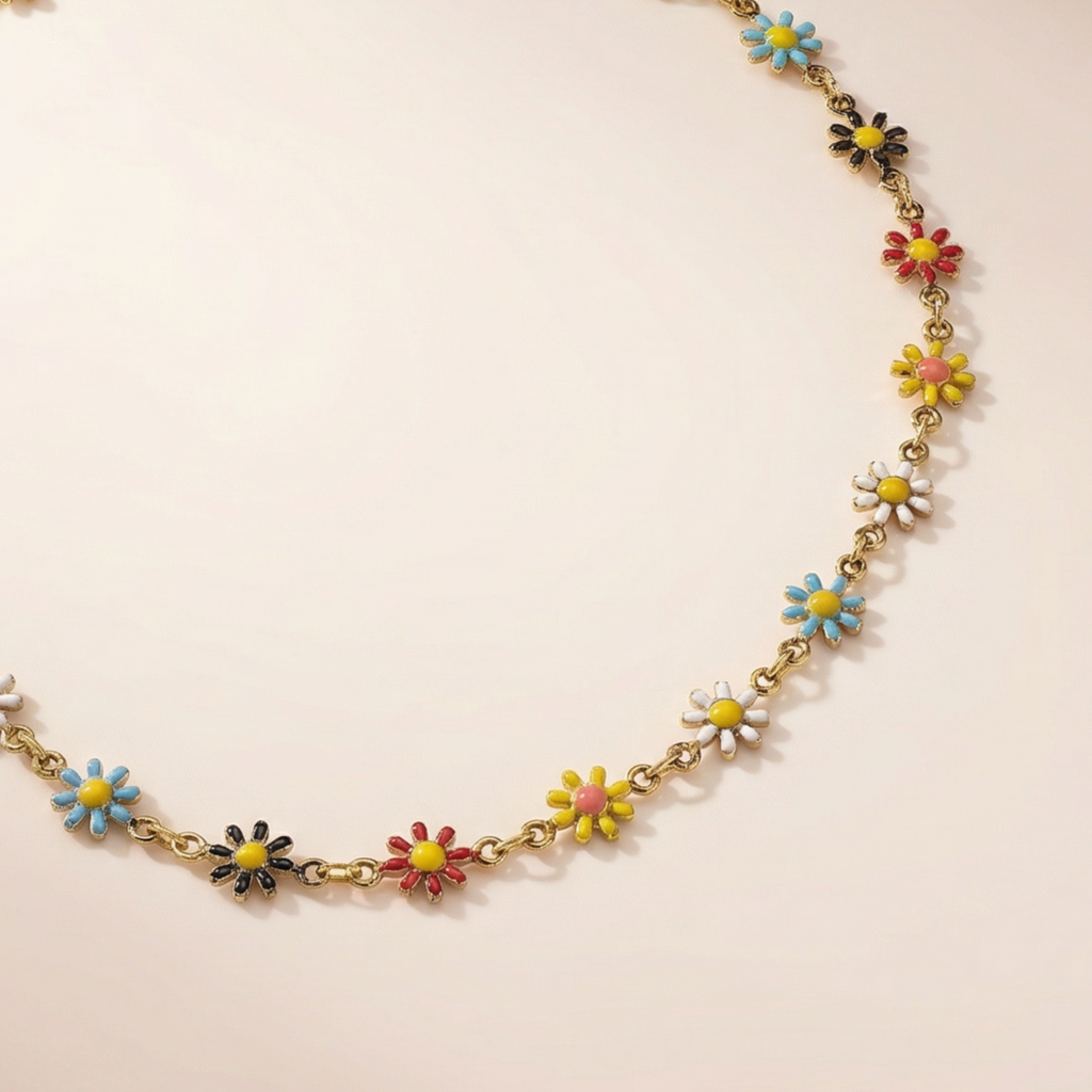 Sommerblüten Kette