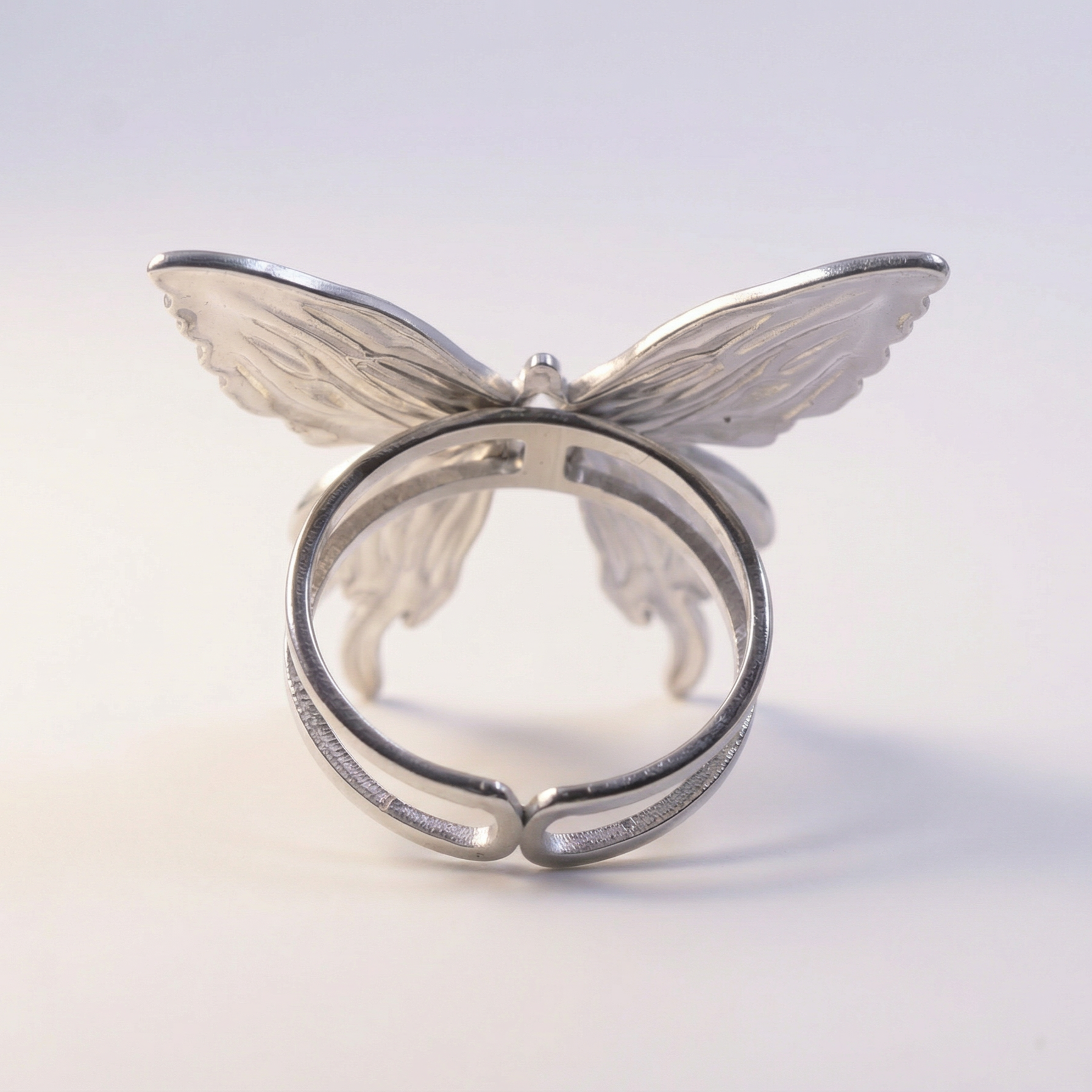 Großer Schmetterling Ring
