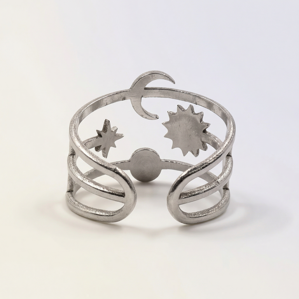 Sonne Mond Sterne Celestial Ring