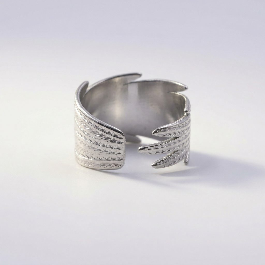 Breite Feder Ring