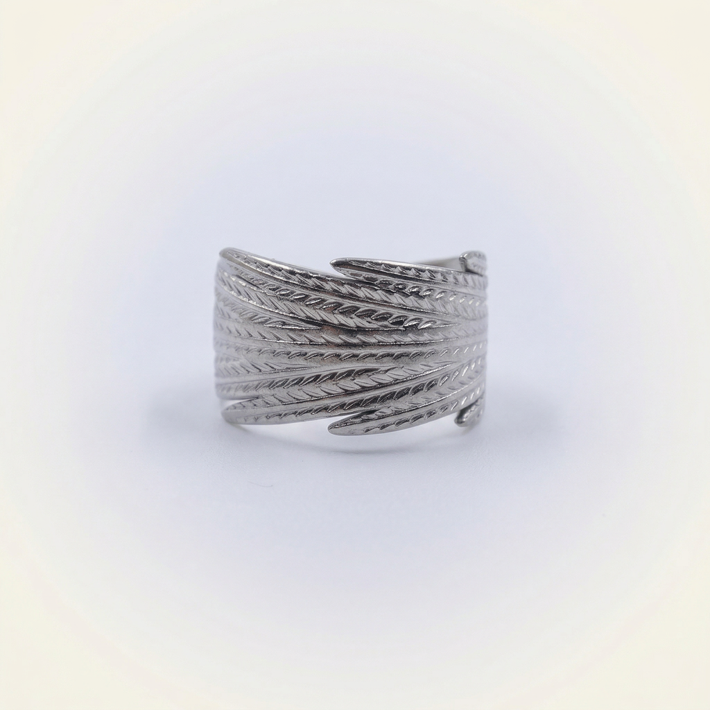 Breite Feder Ring
