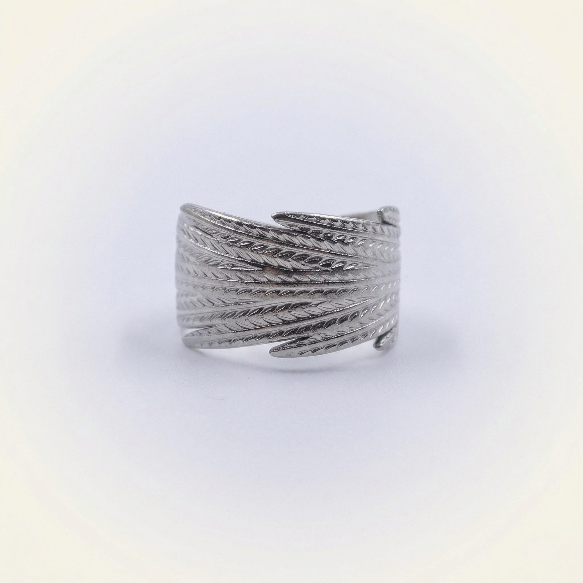 Breite Feder Ring