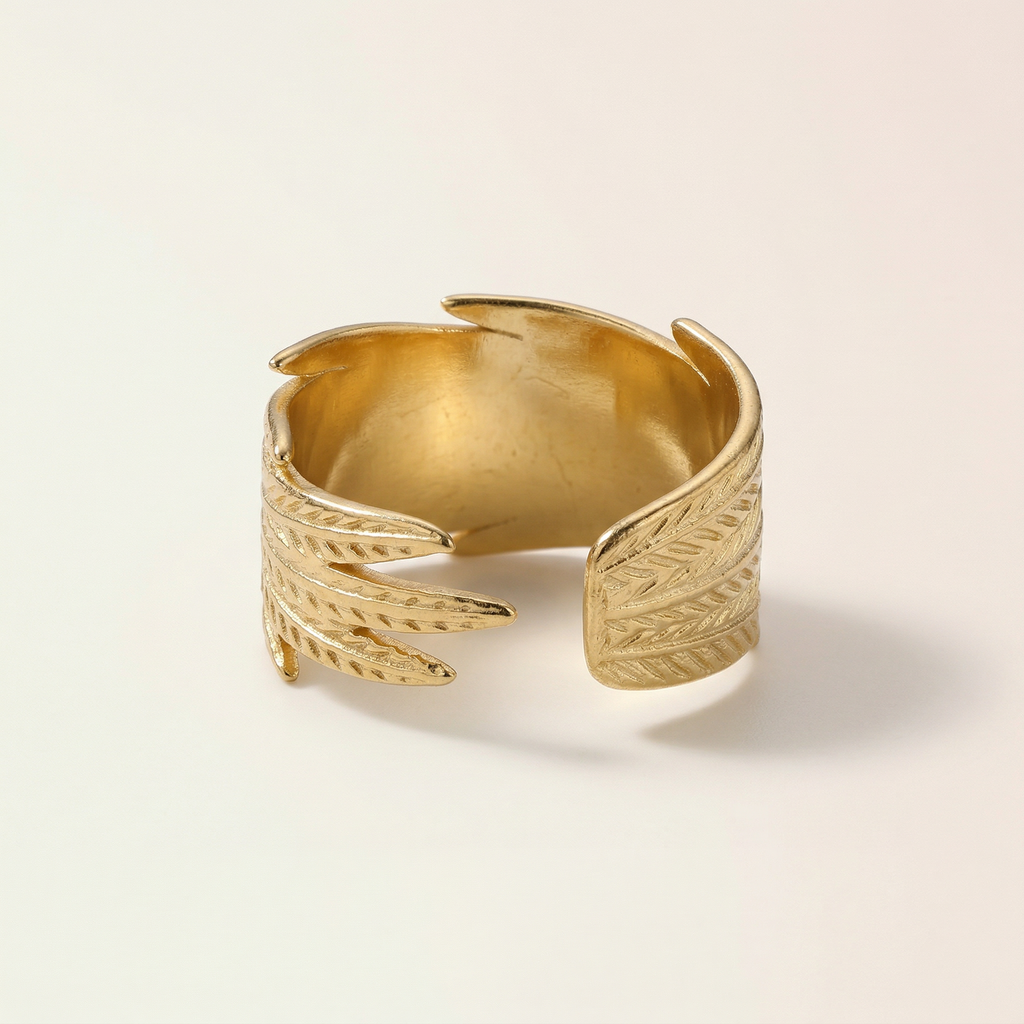 Breite Feder Ring