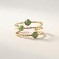 Dreifacher Punkte Ring