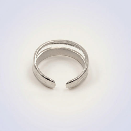 Doppelband Cuff Ring