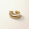 Doppelband Cuff Ring