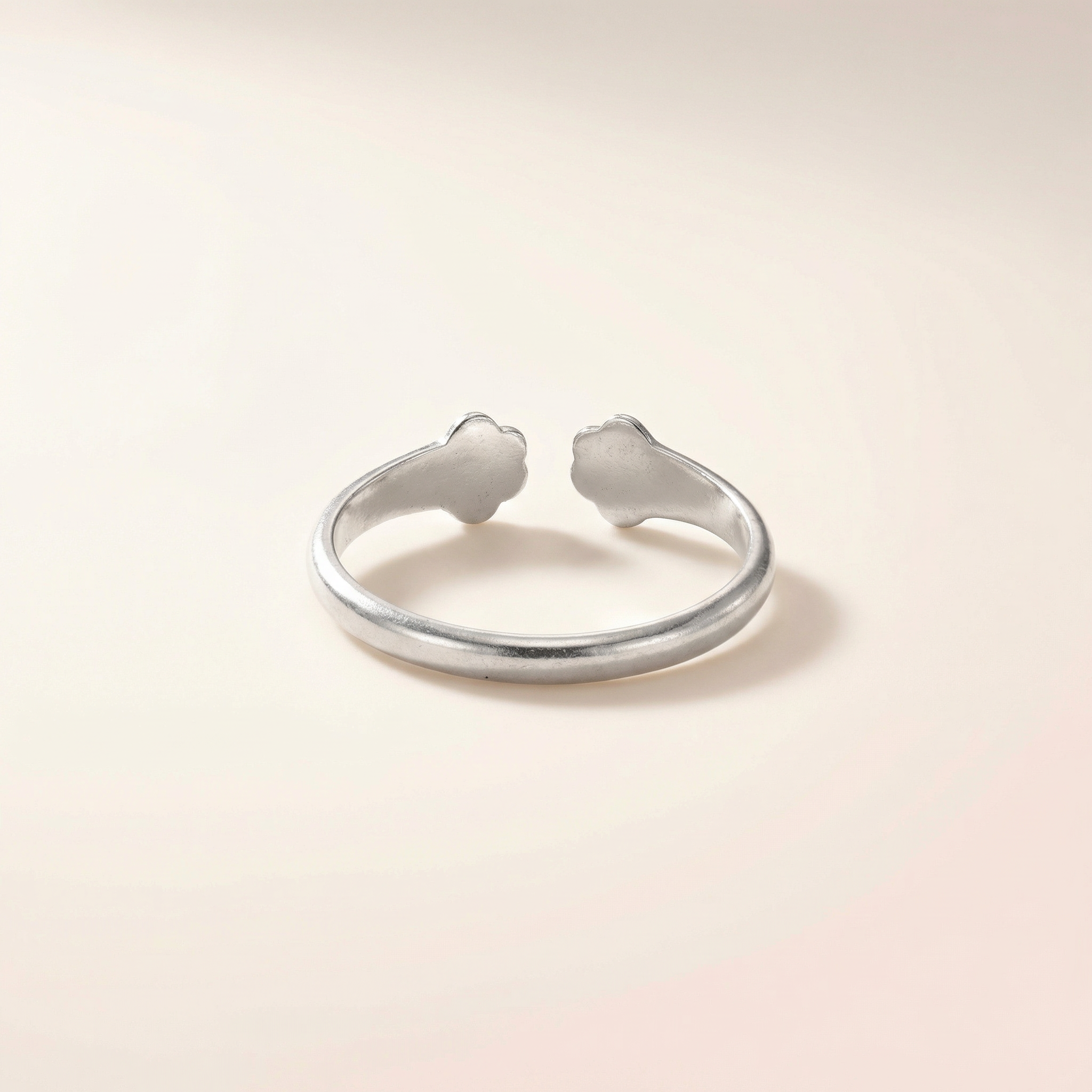 Pfötchen Cuff Ring