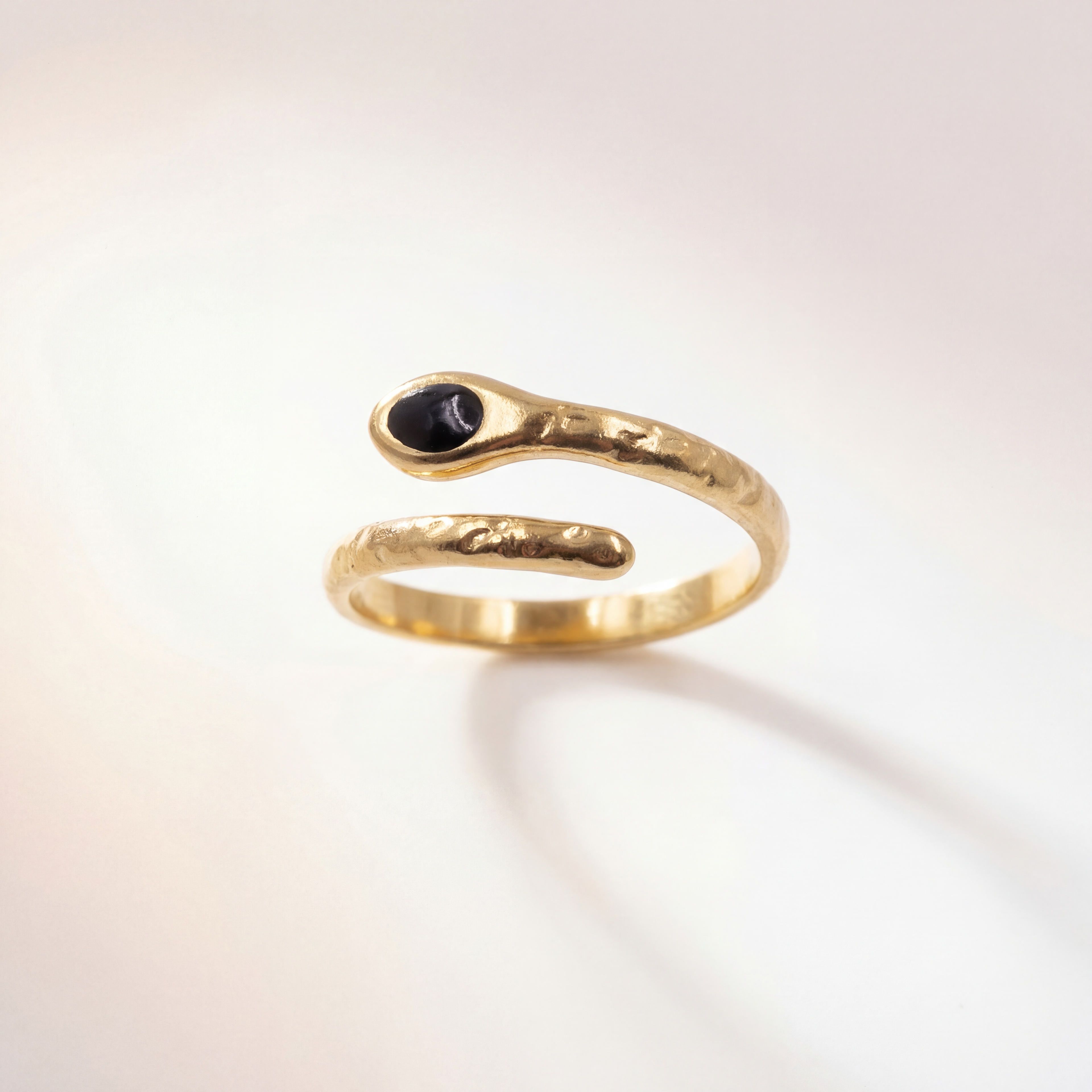 Stilisierte Schlange Ring
