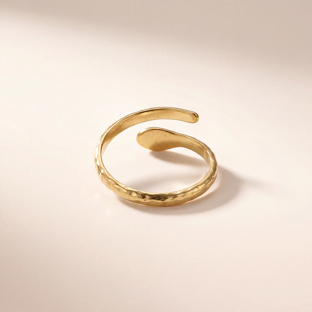 Stilisierte Schlange Ring