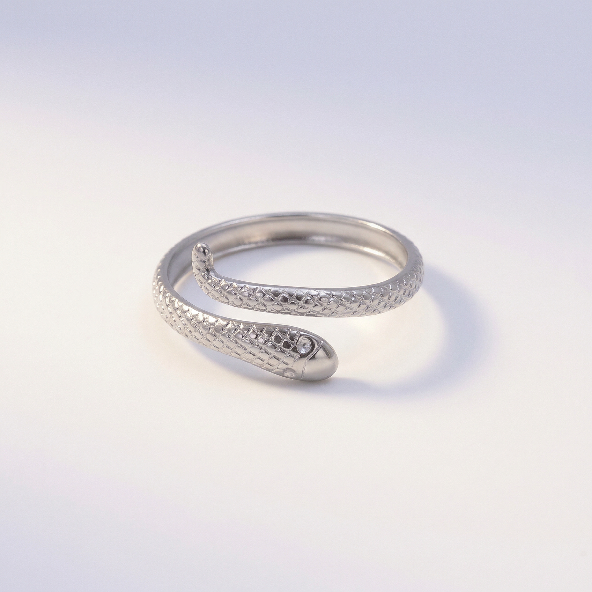 Schmaler Schlangen Ring