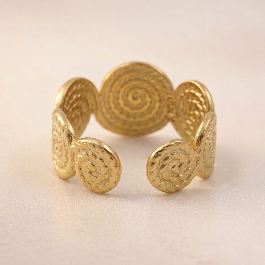 Spiralscheiben Ring