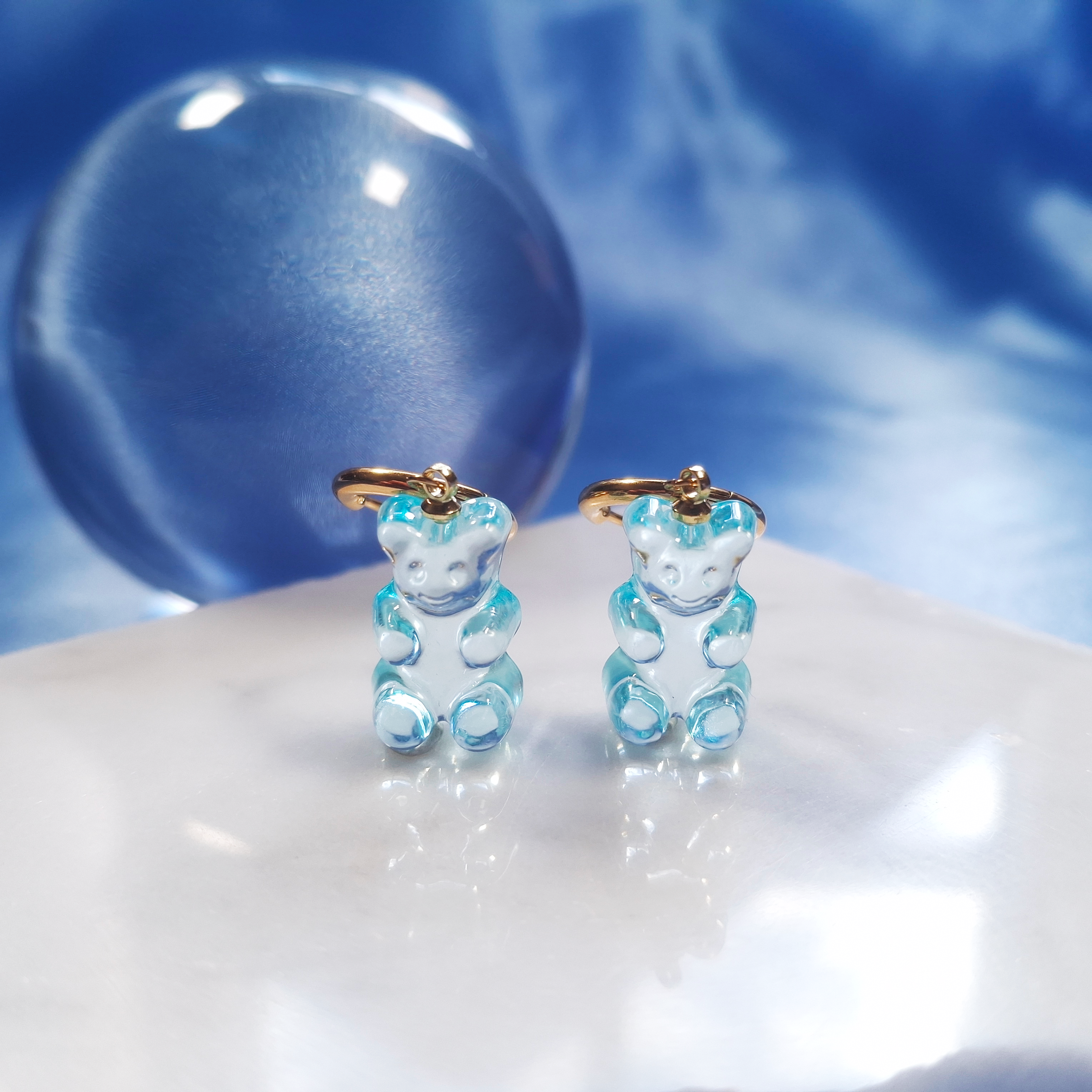 Gummibärchen Huggie Ohrringe