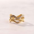 Wellenband Ring