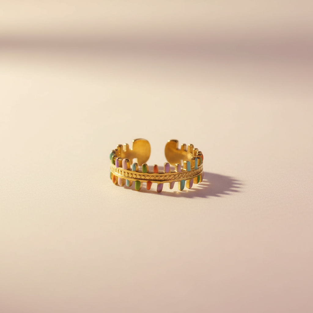 Confetti Cuff Ring