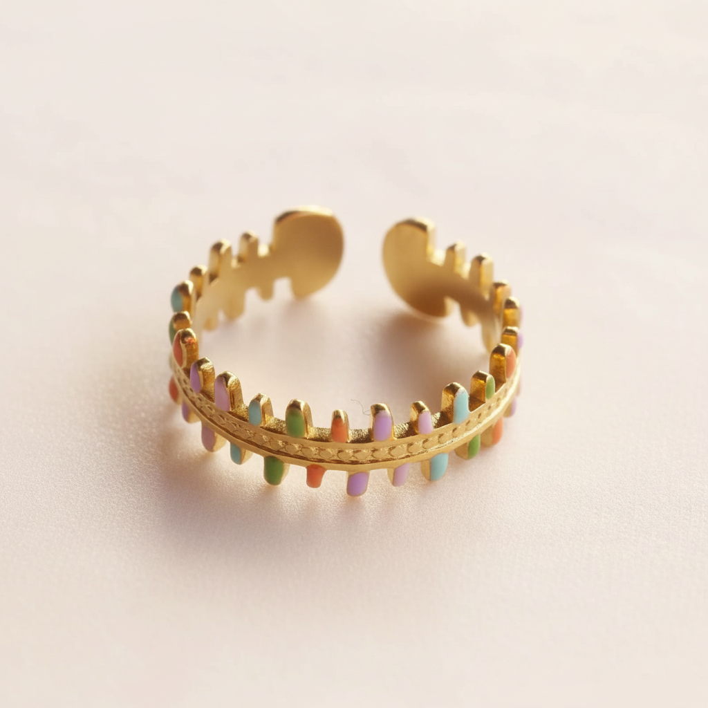 Confetti Cuff Ring