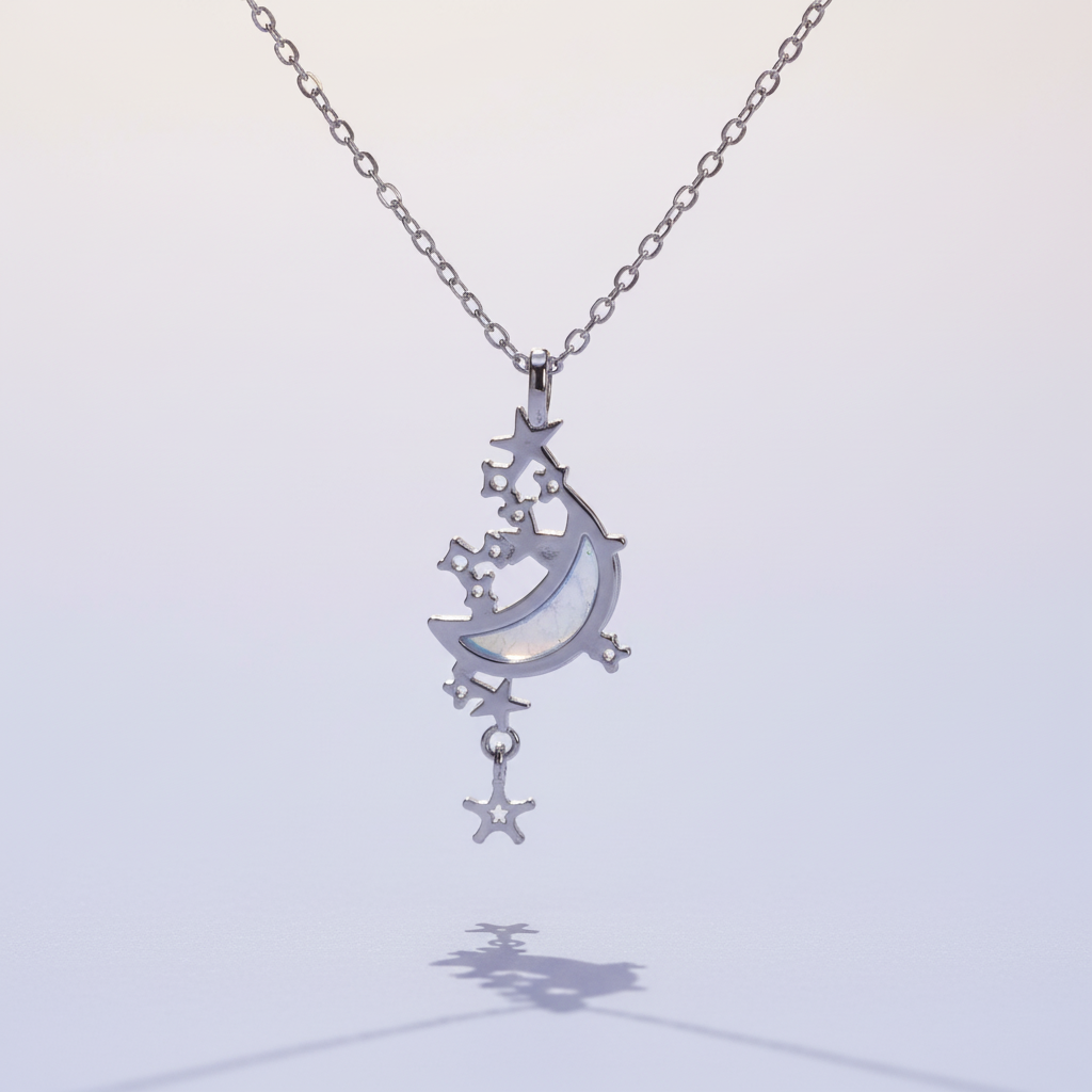 Mond & Sterne Kette