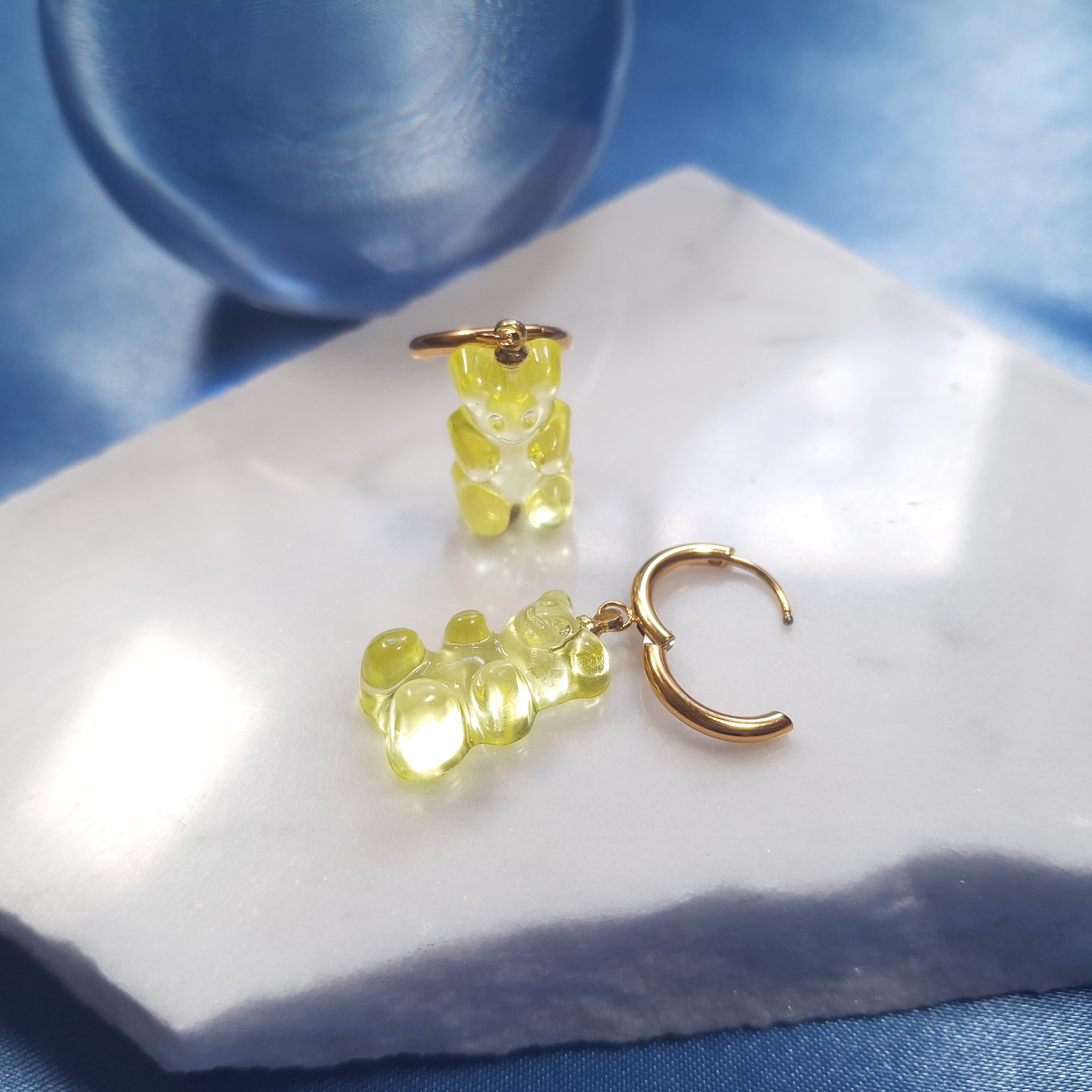 Gummibärchen Huggie Ohrringe