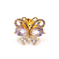 Strass Schmetterling Pin