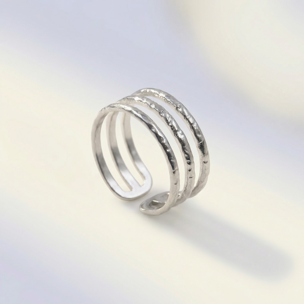 Dreiband Ring