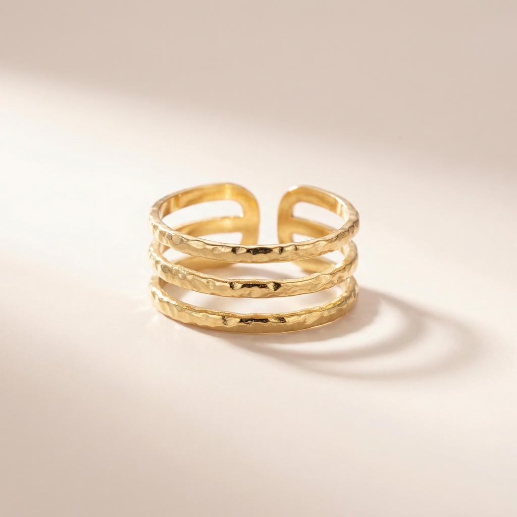 Dreiband Ring