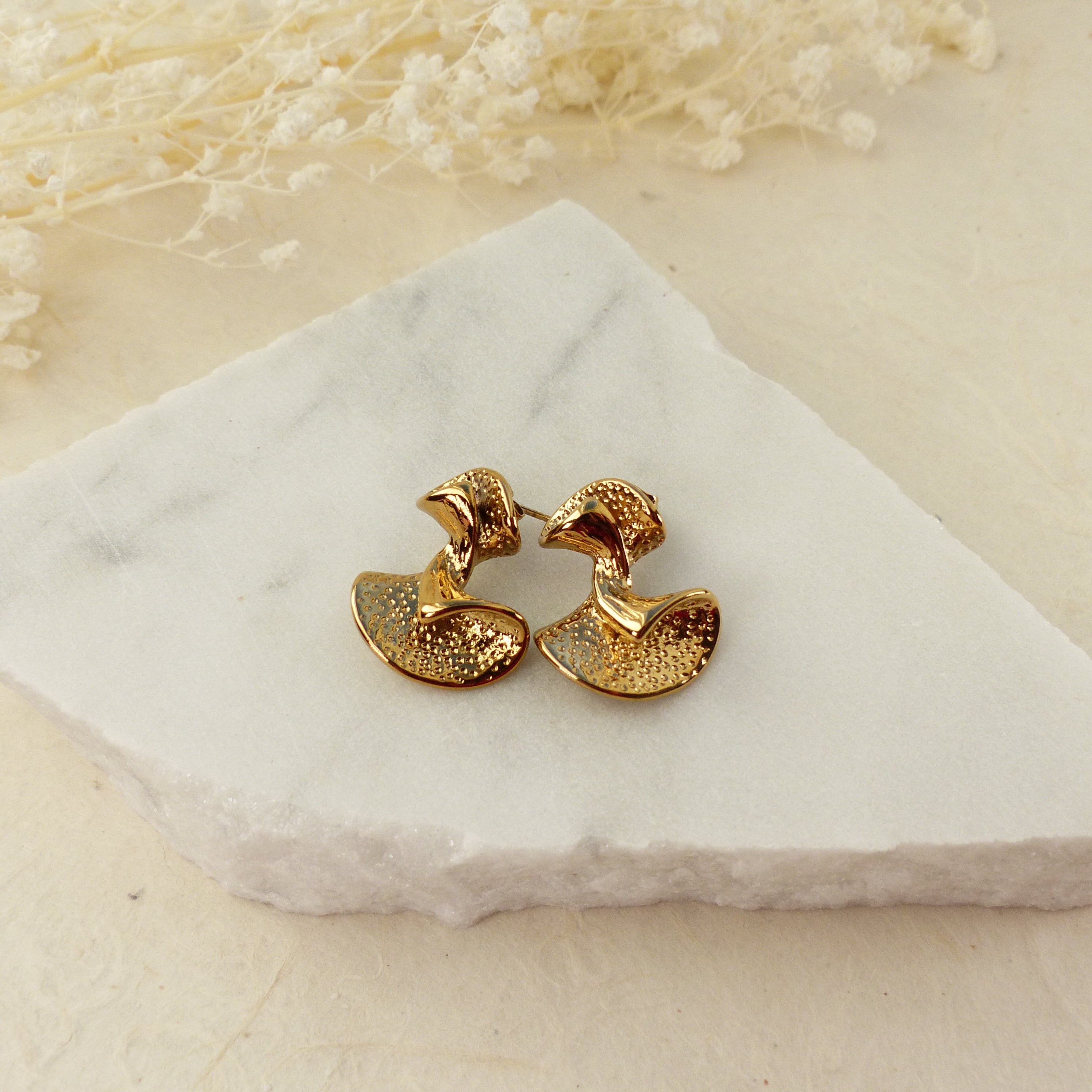 Goldtwist Ohrringe