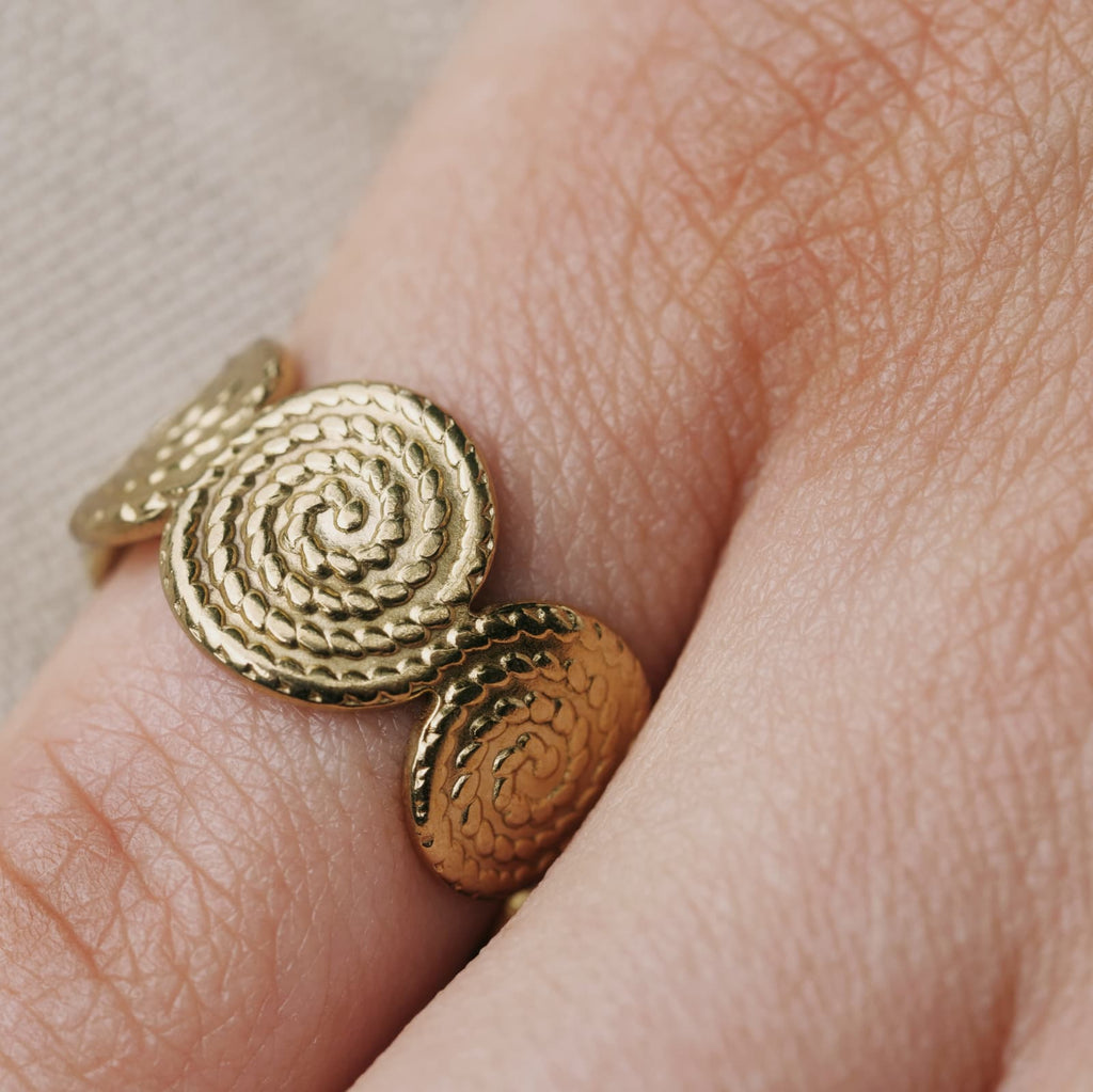 Spiralscheiben Ring