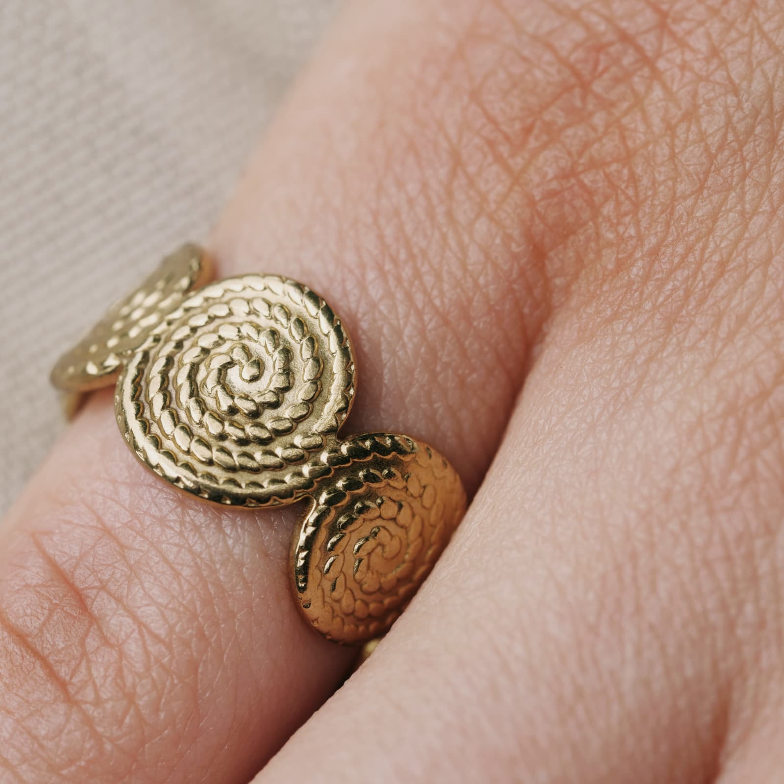 Spiralscheiben Ring