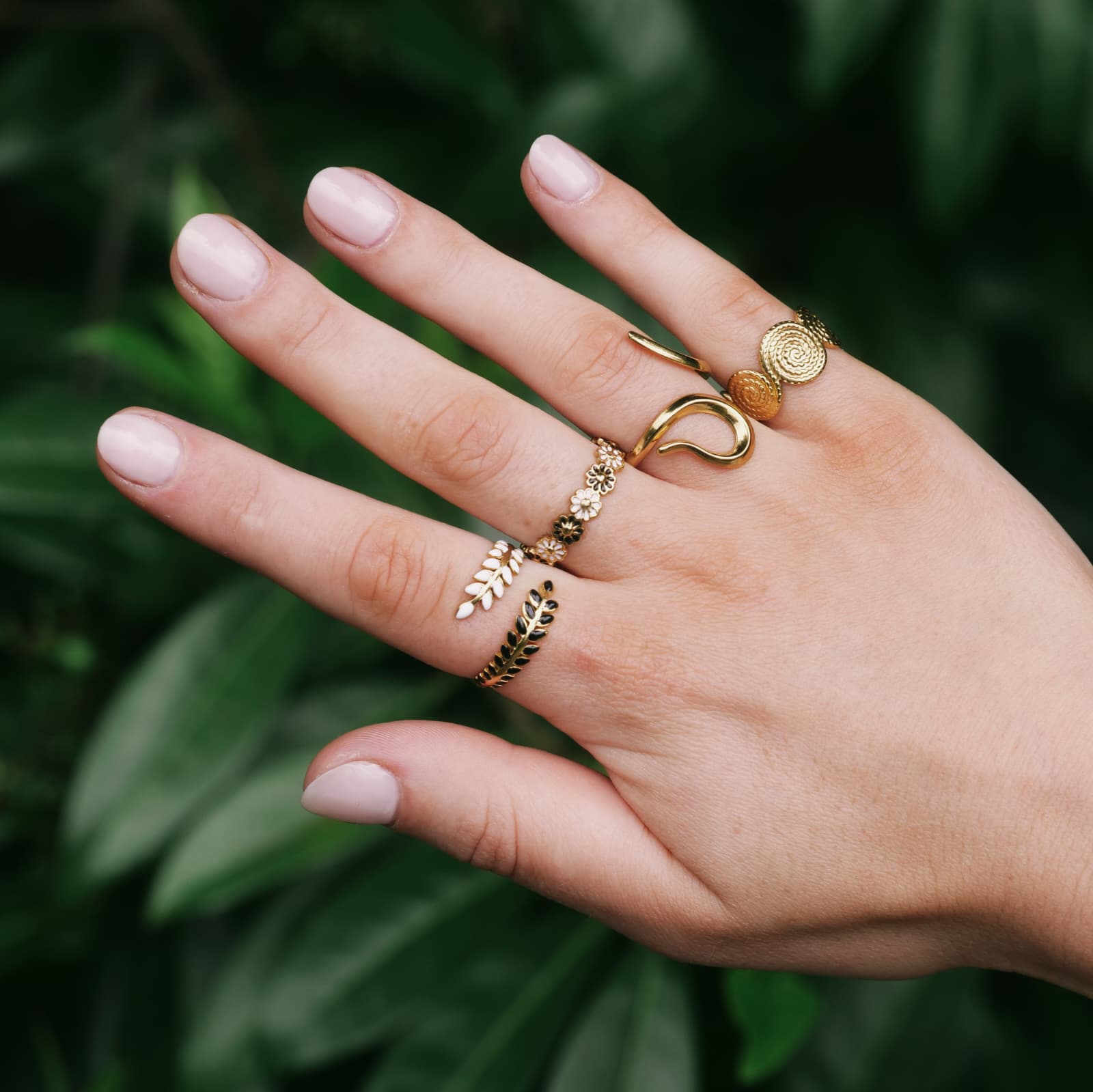 Spiralscheiben Ring