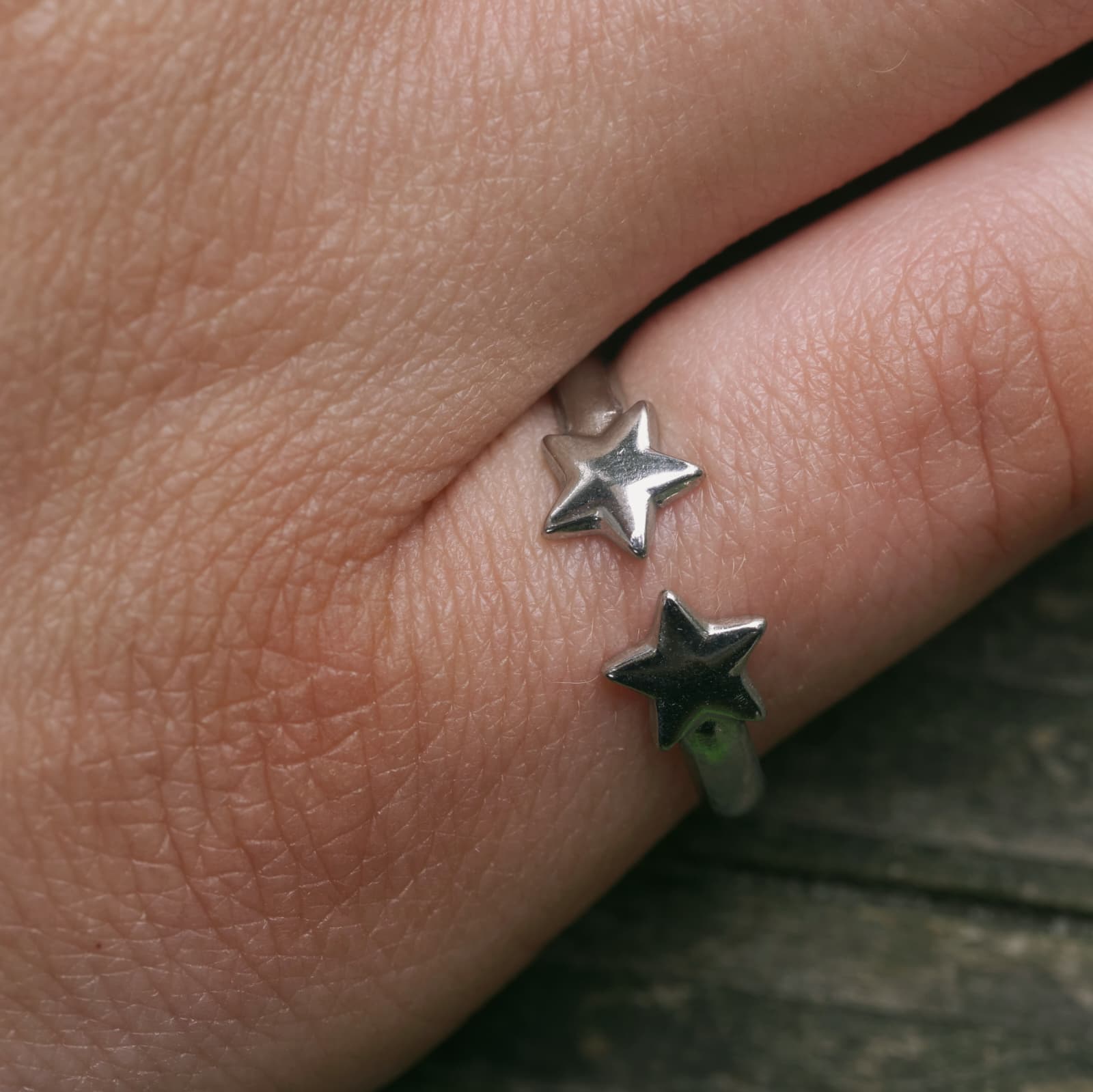 Sternchen Cuff Ring